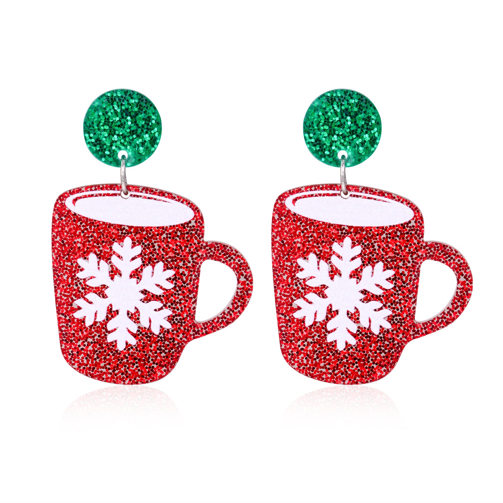 Wholesale Christmas Fashion Creative Bell Snowman Elk Earrings