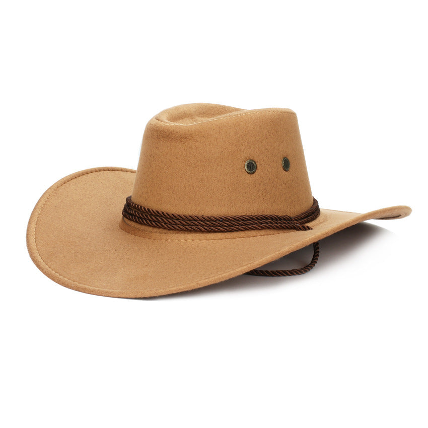 Wholesale Western Cowboy Hat Suede Knight Hat