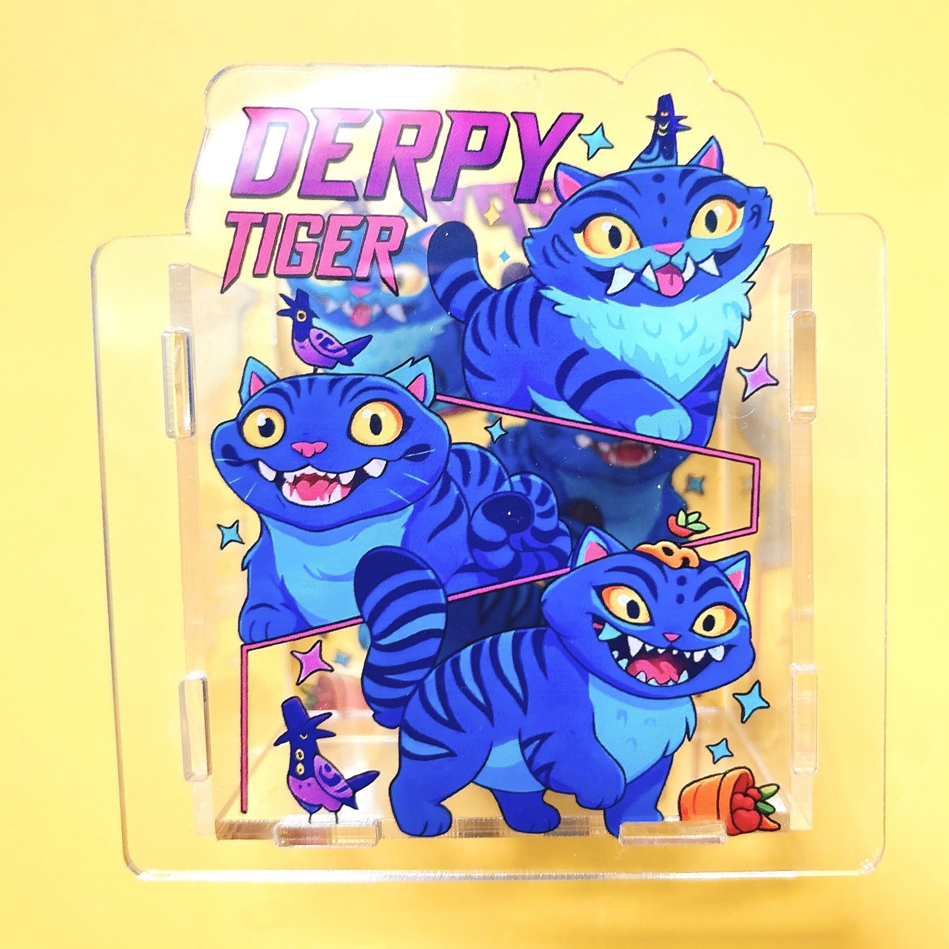 Wholesale New acrylic pen holder pencil box stationery storage 10cm