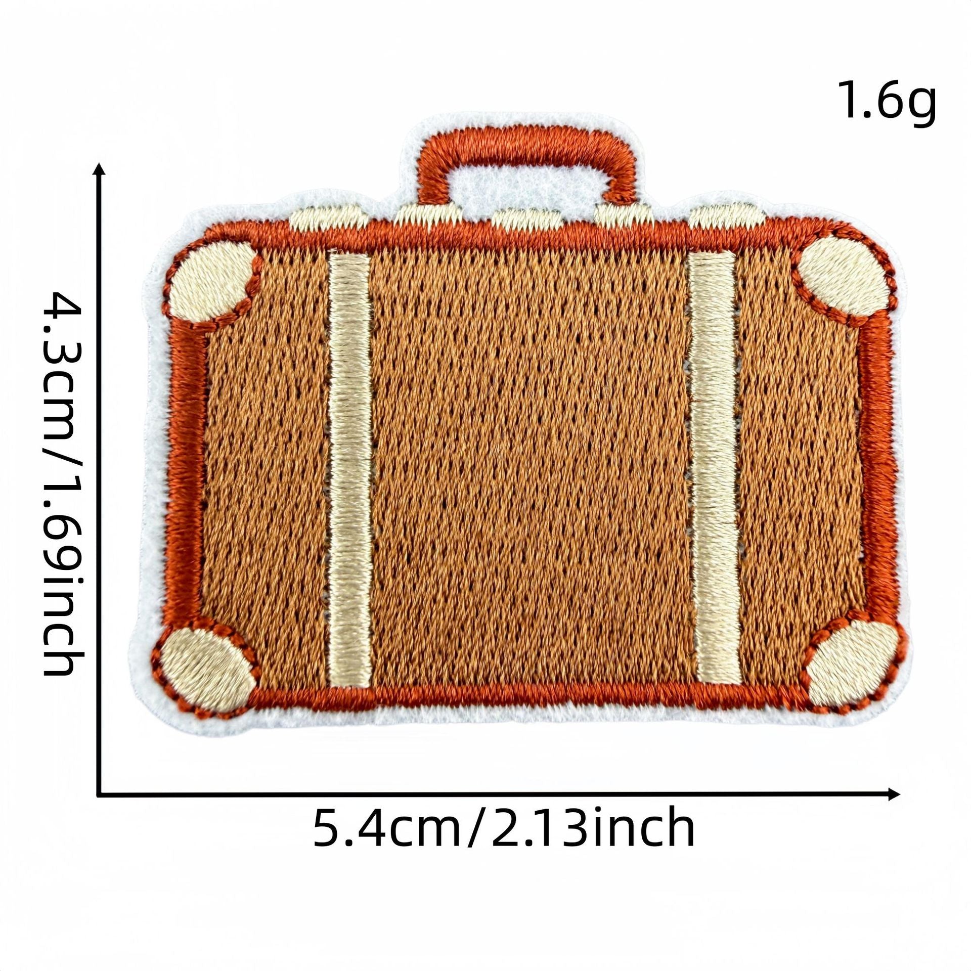 Wholesale 32Pc Home Theme Iron On Embroidered Patches DIY Sewing Decorative Appliques For Clothing Bags And Home Decor