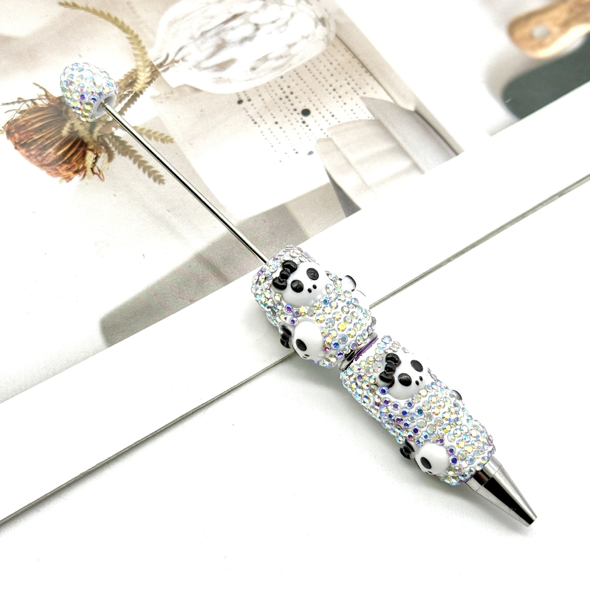 Wholesale DIY Full Diamond Beadable Pen Skull Pumpkin Ghost Dark