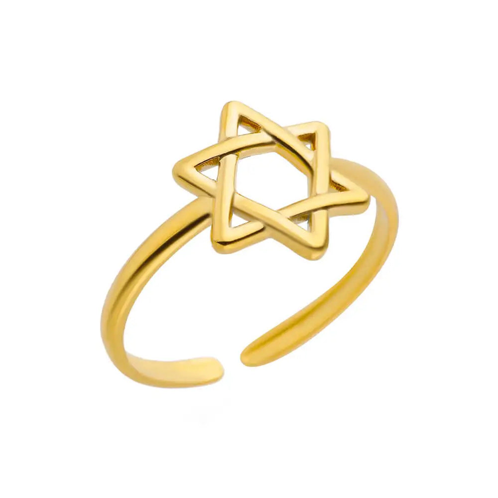 Wholesale Stainless Steel Ring Cross Couple Ring Heart-Shaped