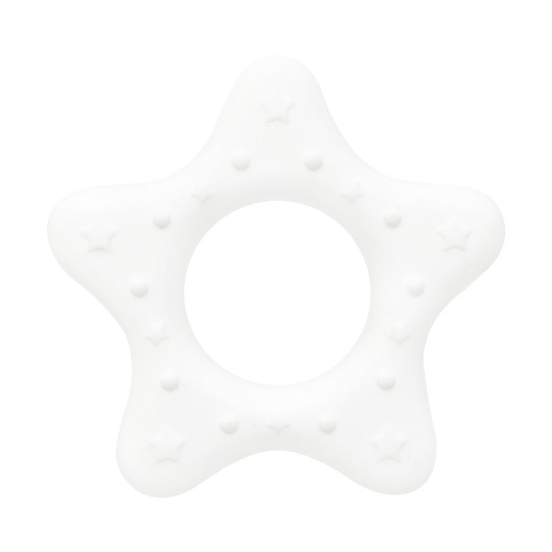 Wholesale 10pcs Colorful pentagram straight hole Focal Beads