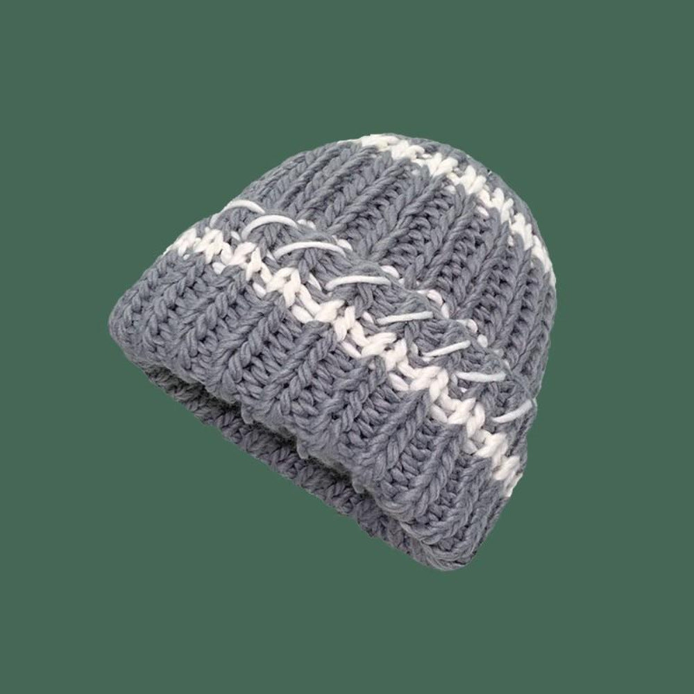 Wholesale Winter Warm Handmade Knitted Hat Beanie
