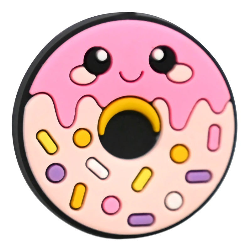 Wholesale Random 100pcs/pack  Cartoon Food Series Pen Beads   Focal Beads