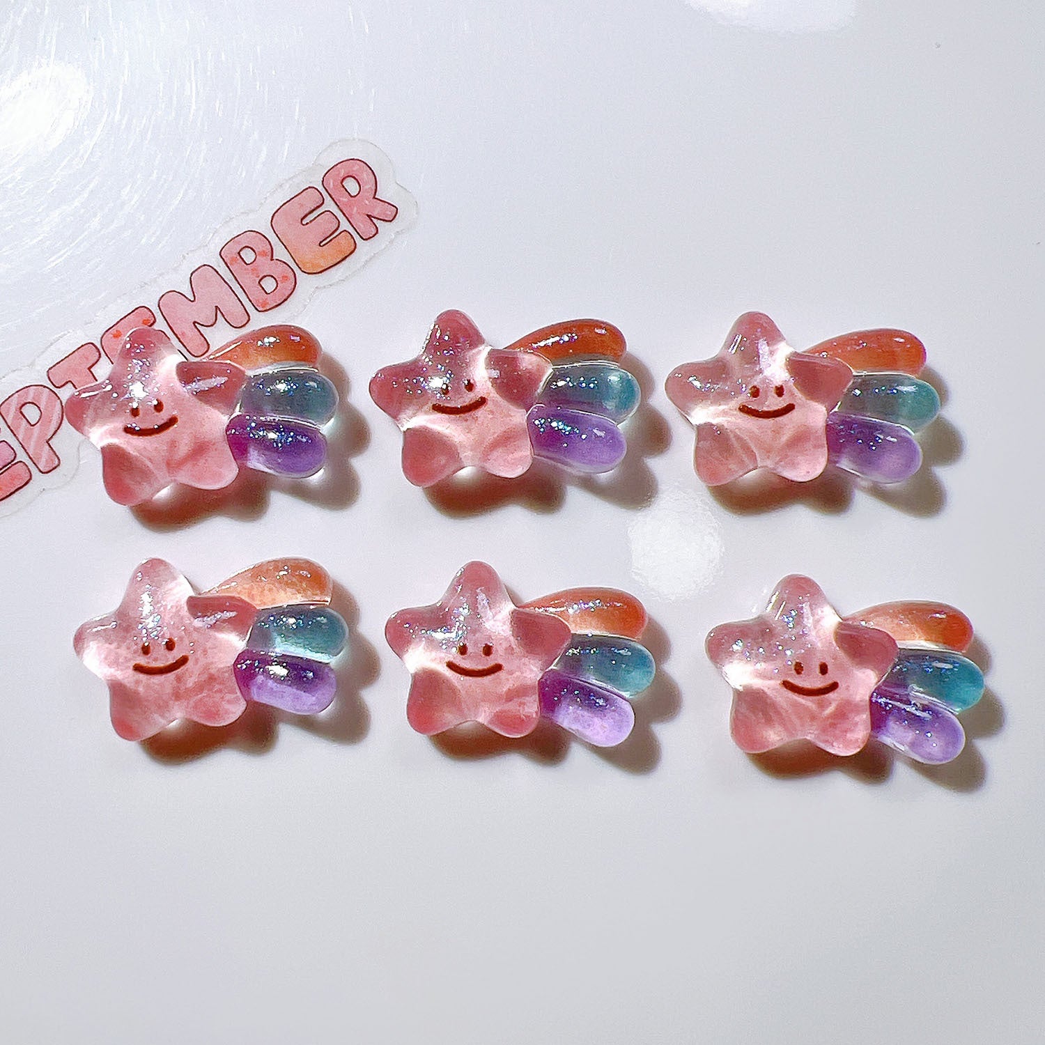 Wholesale 20pcs/pack Resin accessories DIY accessories cream glue hair accessories