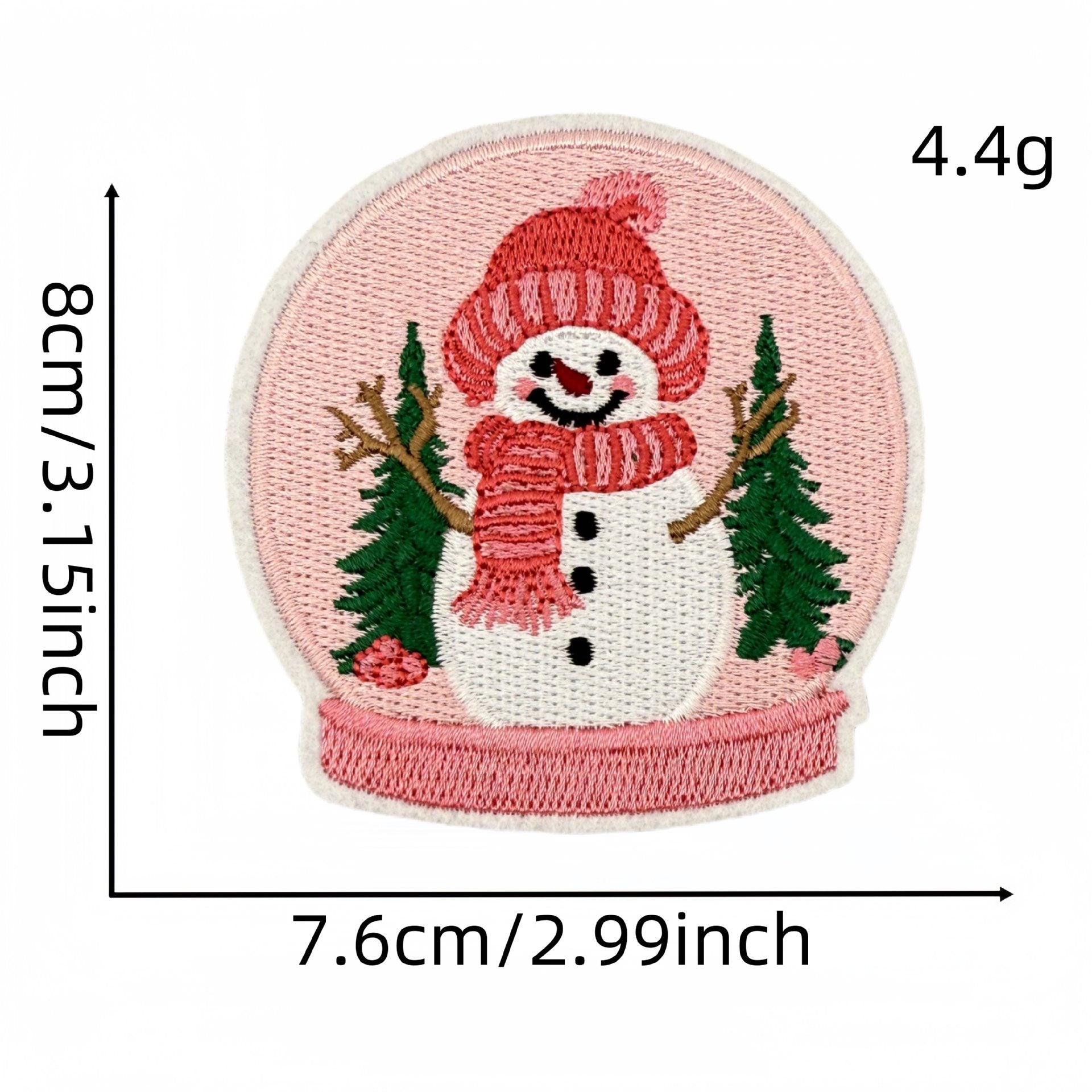 Wholesale Pink Christmas Series DIY Patches