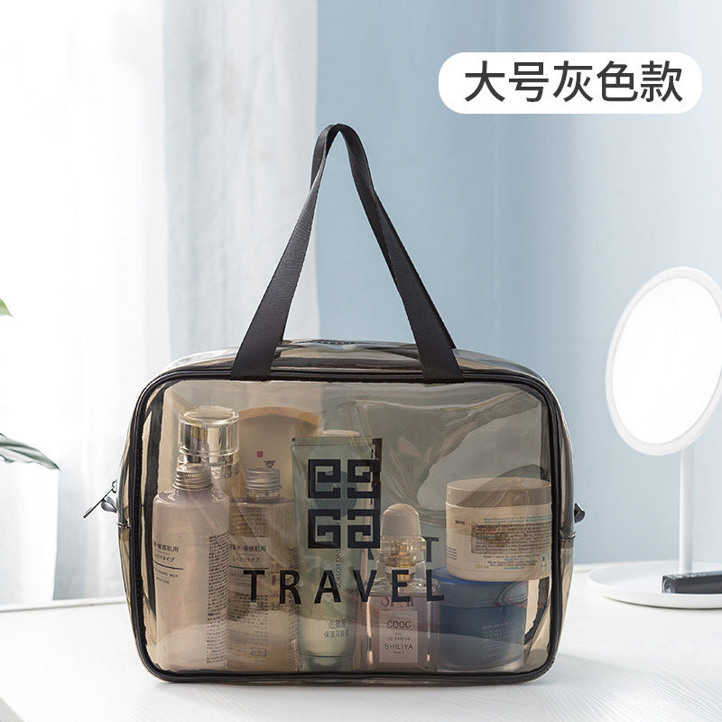Wholesale Multifunctional Large Capacity Transparent PVC Storage Bag