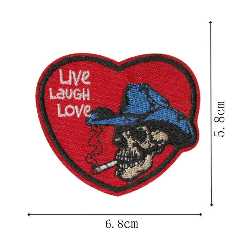 Wholesale Fun Badge Goose Cat Graphic Cloth DIY Patches