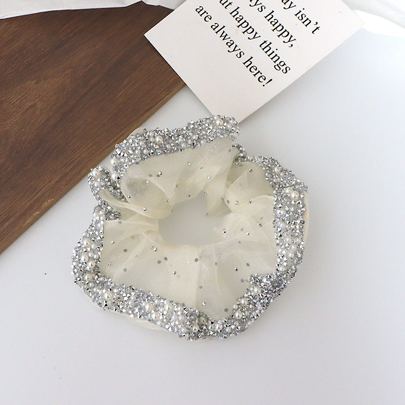 Wholesale Rhinestone elegant ponytail hair tie