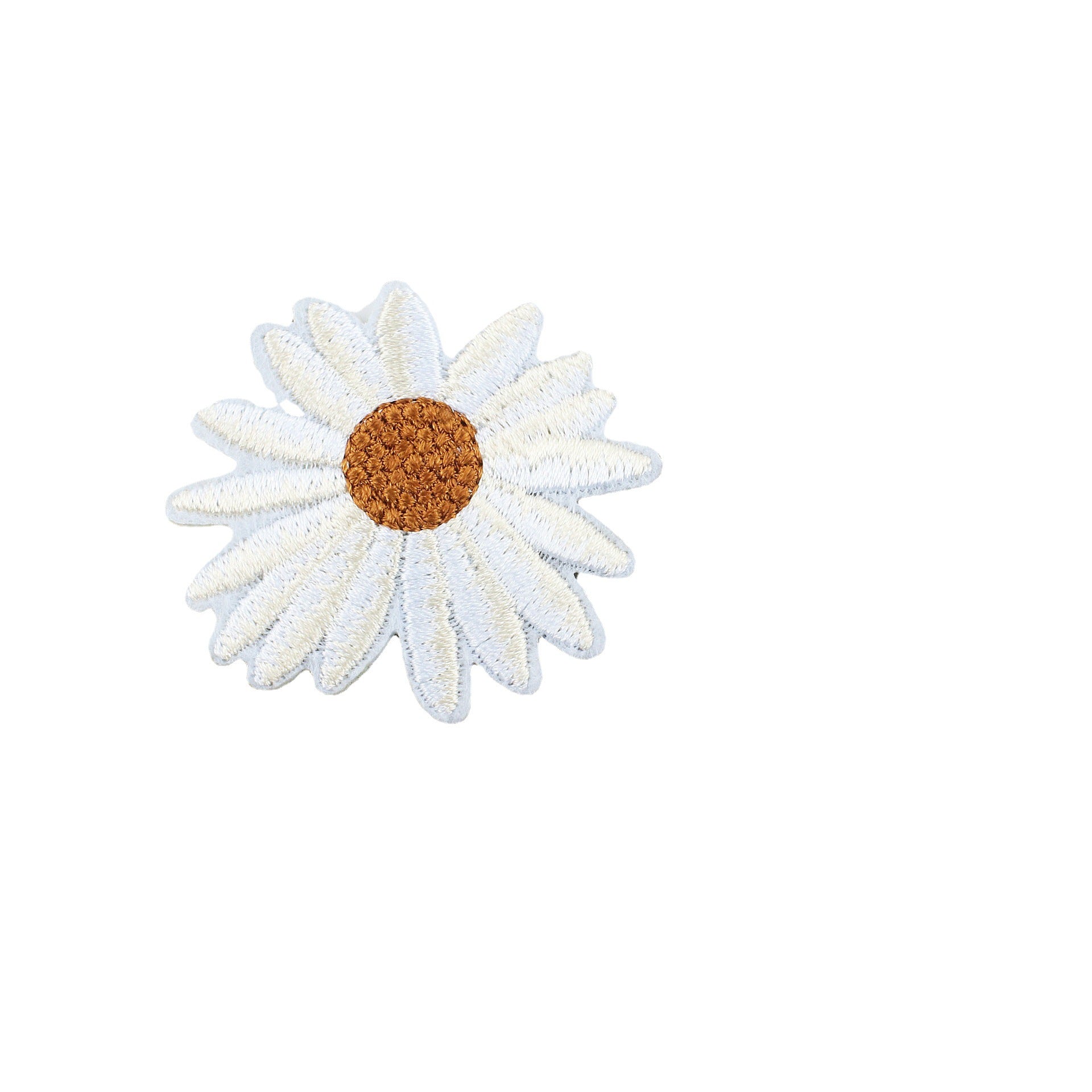Wholesale Polyester Embroidery Patch Set Sunflower Bee Iron On Clothing DIY Accessory
