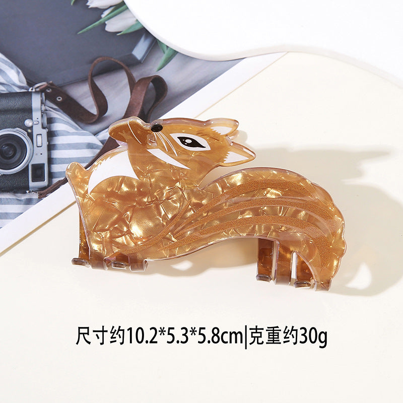 Wholesale PVC Leaf Hair Claw Clip 3D Maple Shark Clip Everyday Styling Hair Accessory For Women