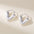 Wholesale Valentine's Day gift copper plated gold inlaid zircon love earrings heart-shaped earrings jewelry