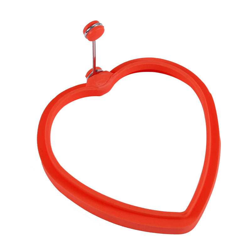 Wholesale Round Heart Shape Silicone Egg Set