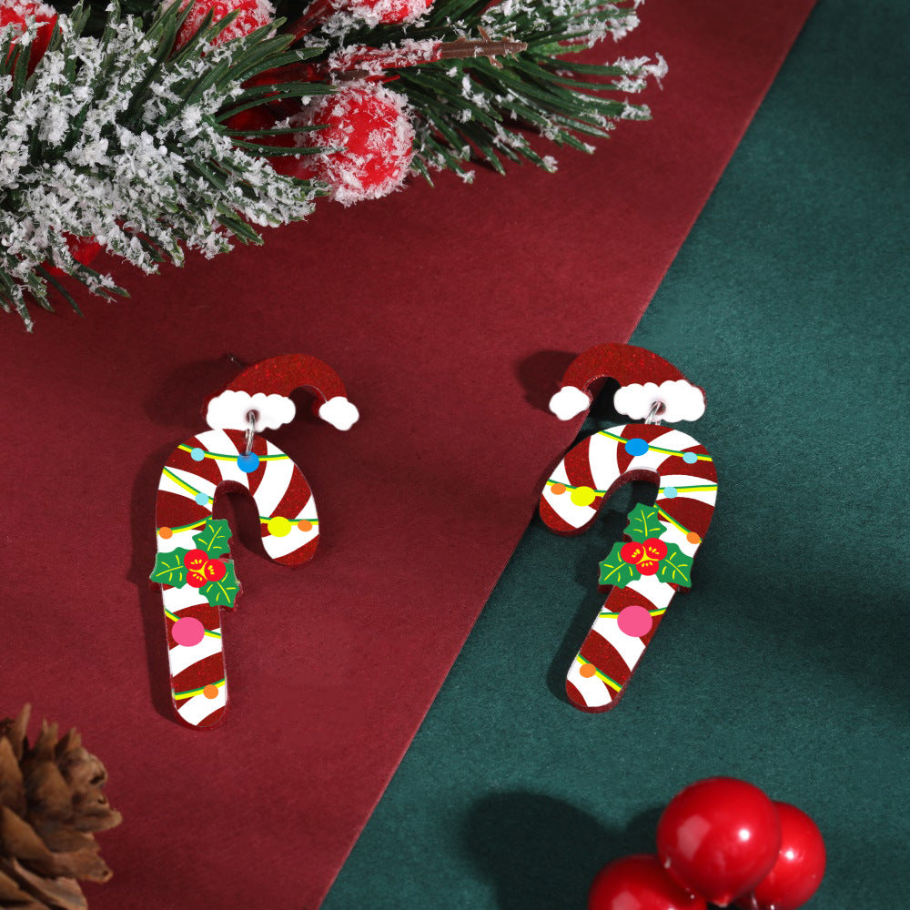 Wholesale Christmas Tree Earrings