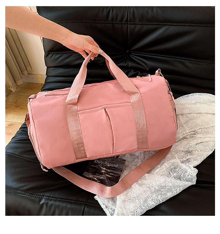 Wholesale Dry and Wet Separation Sports Yoga Fitness Bag Large Capacity Travel Bag