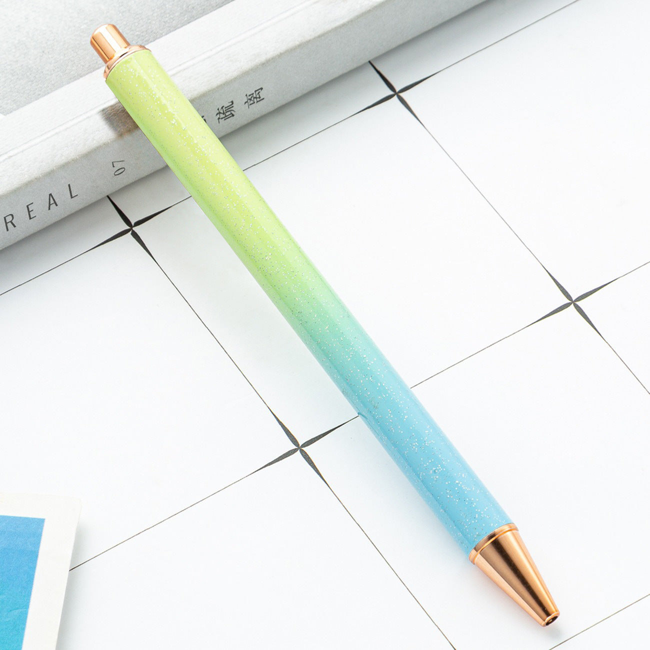 Wholesale Multi colored office stationery with metal pens