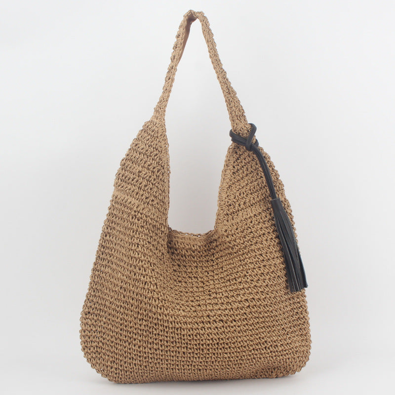 Wholesale Versatile Forest Style Handmade Straw Bags