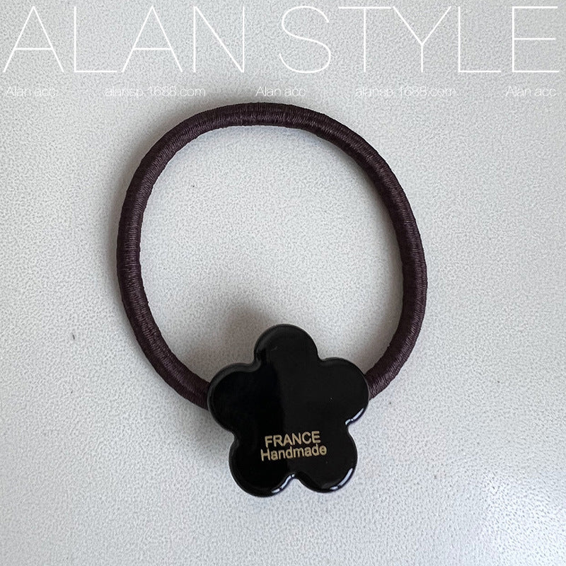 Wholesale Cute Flower Cartoon Acetate Fiber Hair Scrunchies