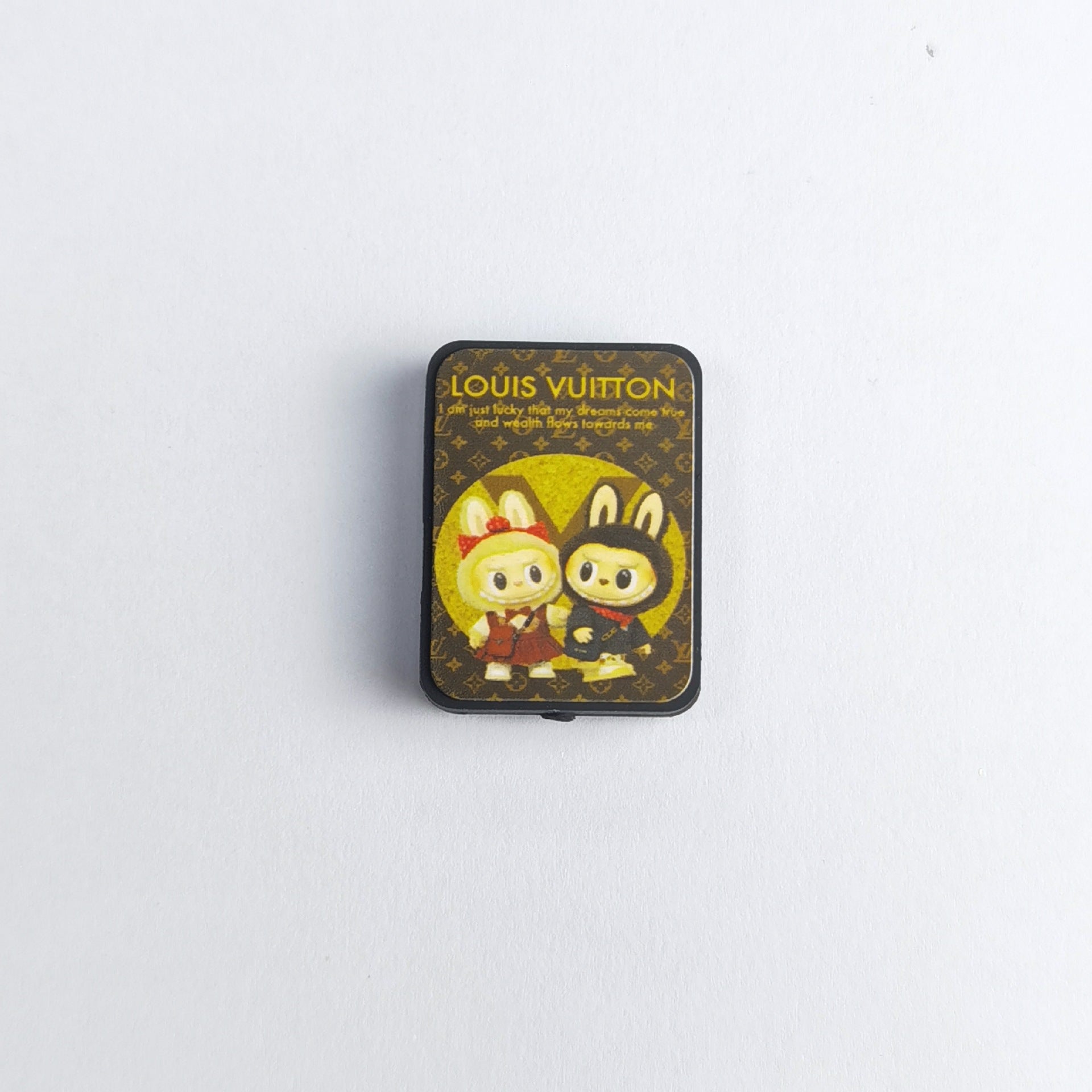 Wholesale 30pcs Luminous printed silicone beads DIY Accessories