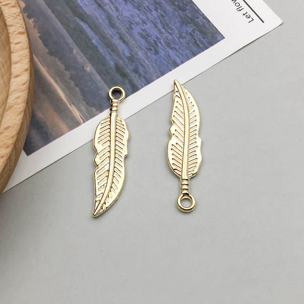 Wholesale 1 New KC Gold Alloy Simulation Animal Owl Butterfly DIY Pendant