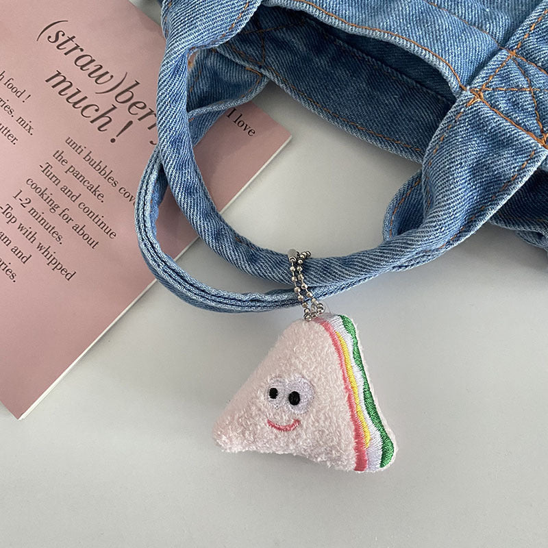 Wholesale Cute Expression Plush Keychain