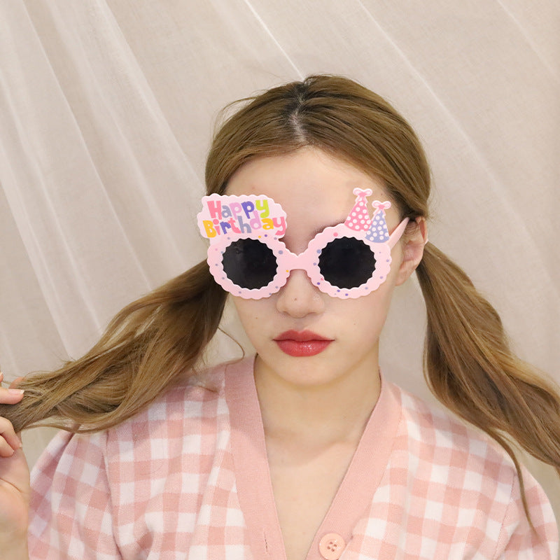 Wholesale ABS Funny Glasses Decoration Party Birthday Glasses