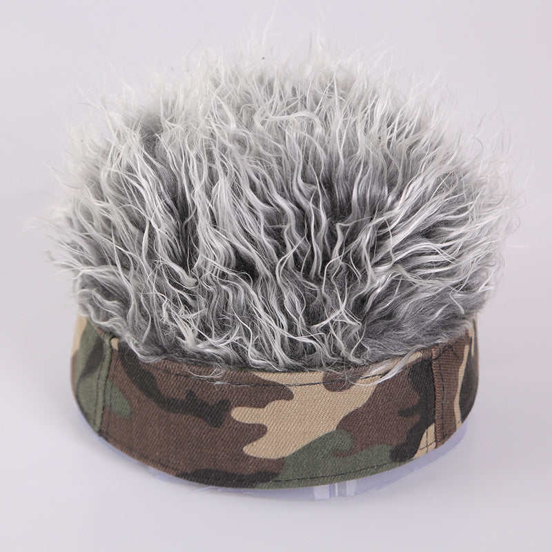 Wholesale Cotton Simulated Wig Baseball Caps