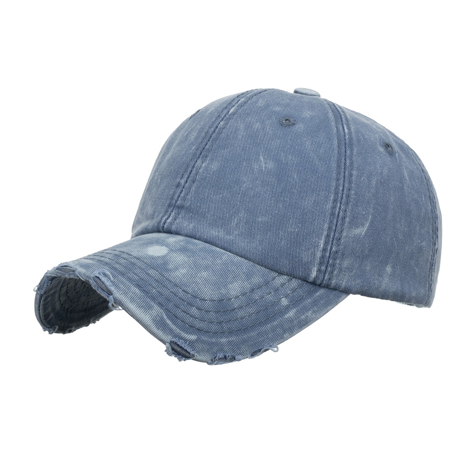 Wholesale Denim washed baseball cap plain casual baseball cap
