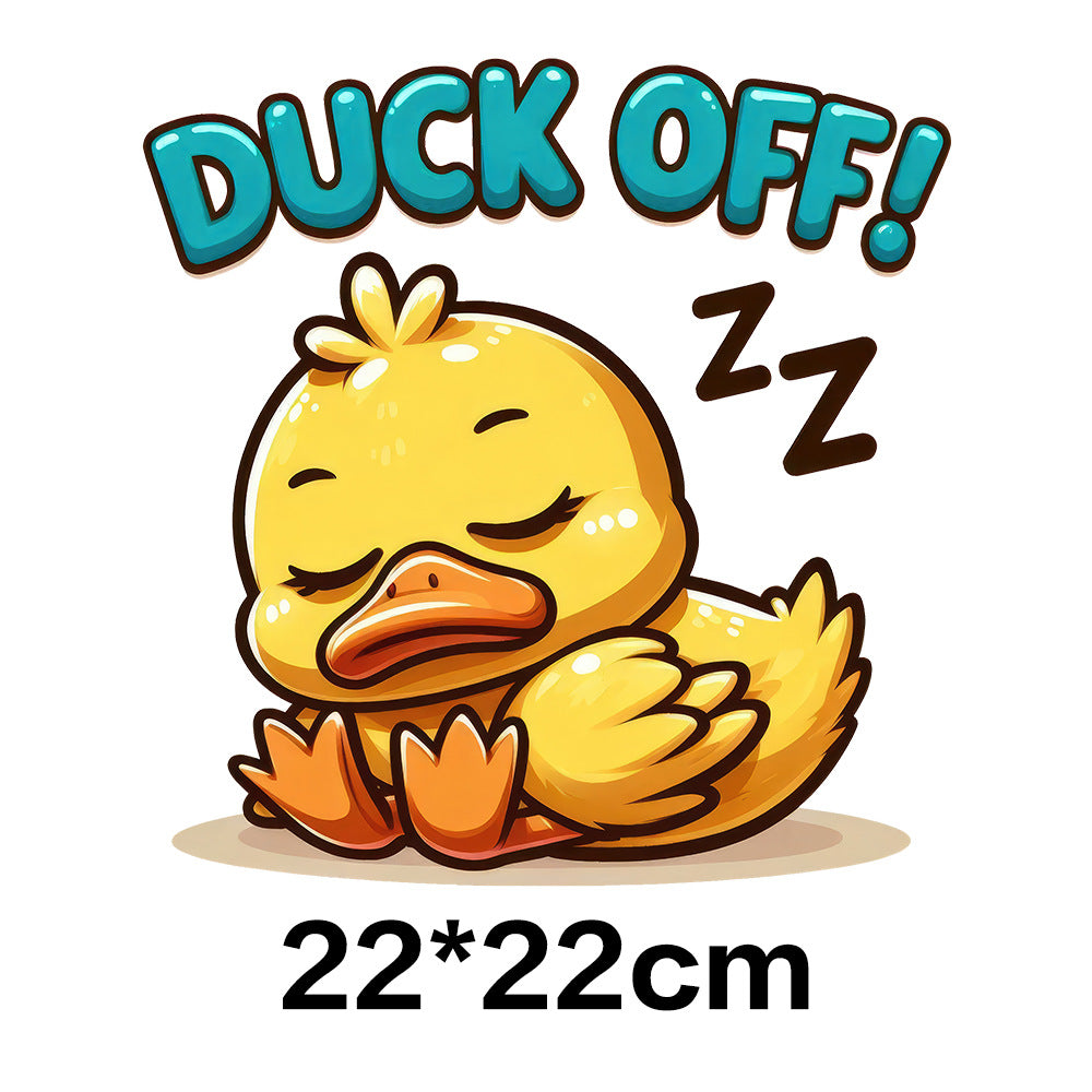 Wholesale 10pcs Various styles of ducklings UV DTF Ready to Press Transfers Wraps