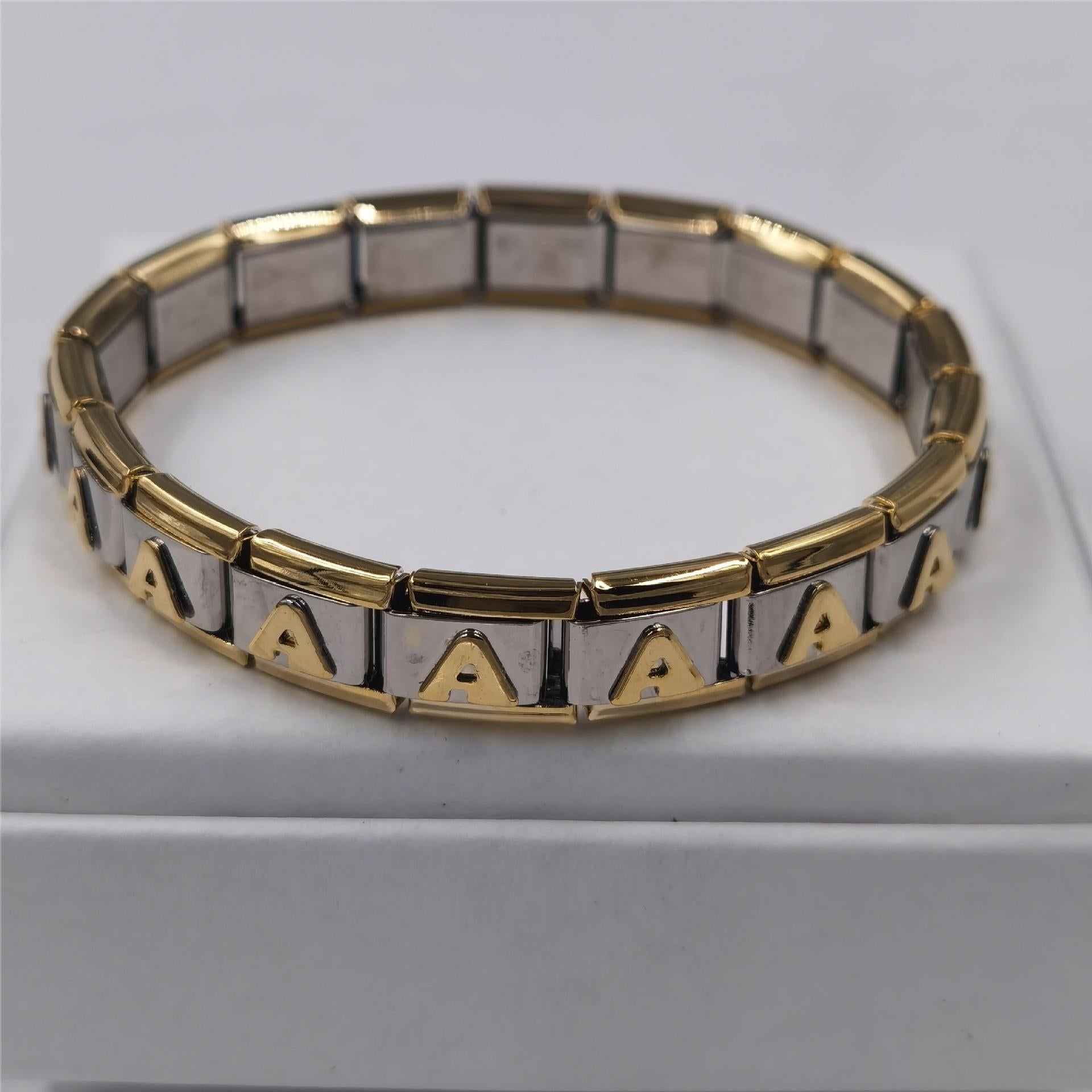 Wholesale Italian Charm Bracelet DIY Module Splicing Stainless Steel Bracelet Accessories Charms