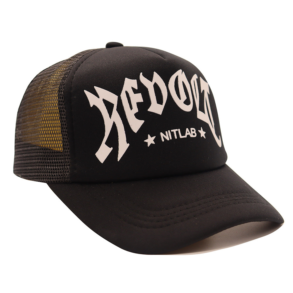 Wholesale  GALLERY DEPT New Trendy BAPE Mesh Trucker Cap Casual Letters Baseball Cap