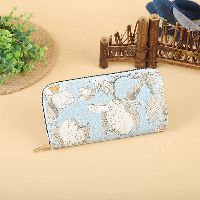 Wholesale Fashion Single Pull Soft Leather Women's Wallet