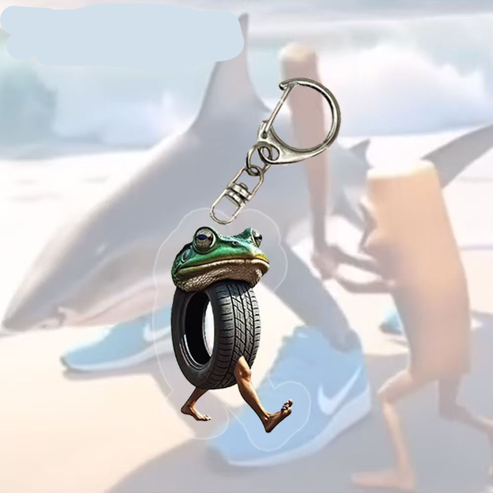 Wholesale Classic of Mountains Acrylic Keychain  Backpack Accessory