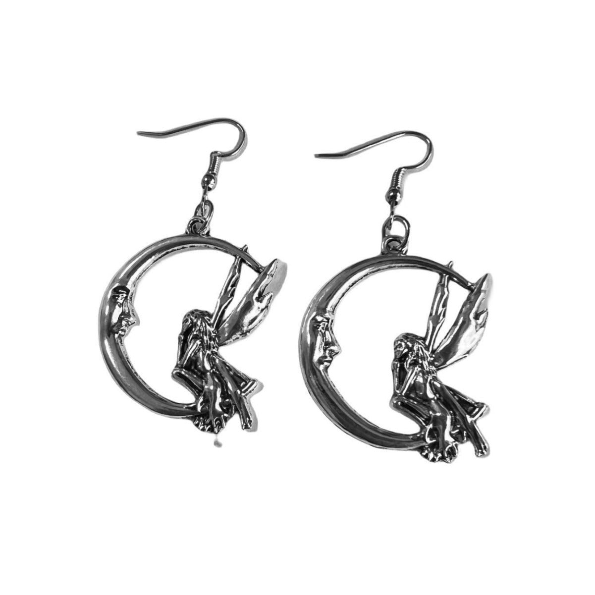 Wholesale  fairy moon earrings cute jewelry