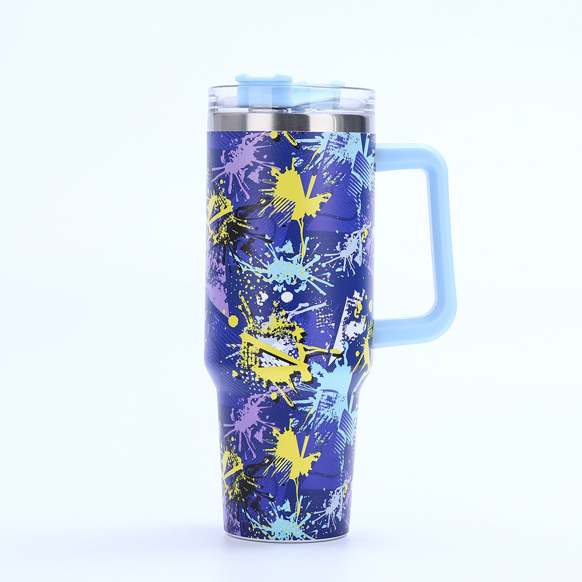 Wholesale 3d Printed 40oz Stainless Steel Thermos Cup with Handle