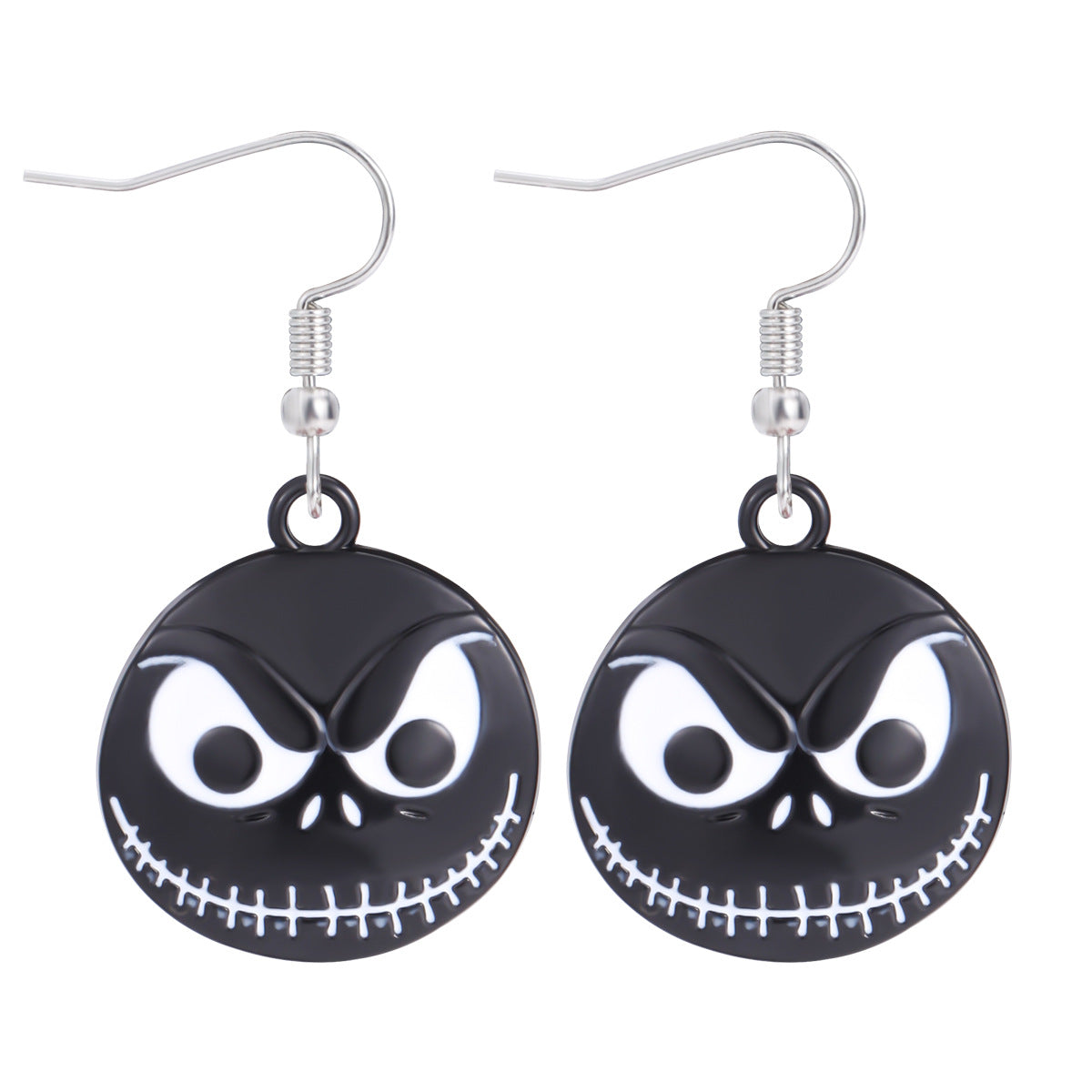 Wholesale  Themed Skull Pumpkin Earrings Zinc Alloy Drip Oil Fashion Jewelry Accessory For Party Gift OLY Exclusive