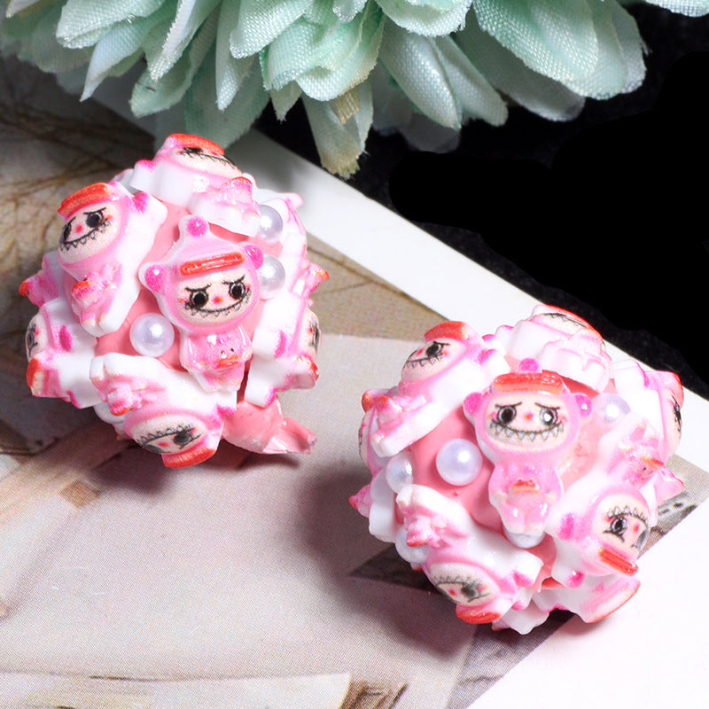 Wholesale 10pcs Cute cartoon Beads