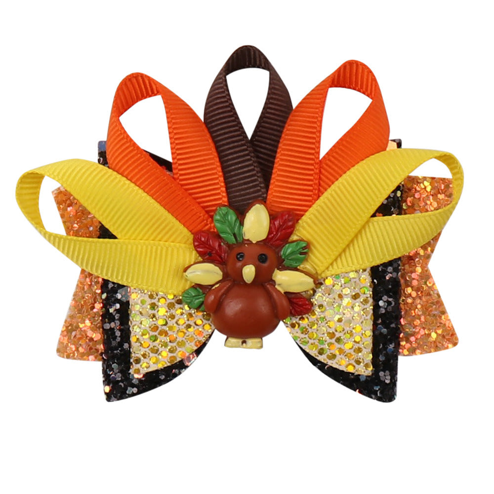 Wholesale 3pcs Thanksgiving turkey headdress