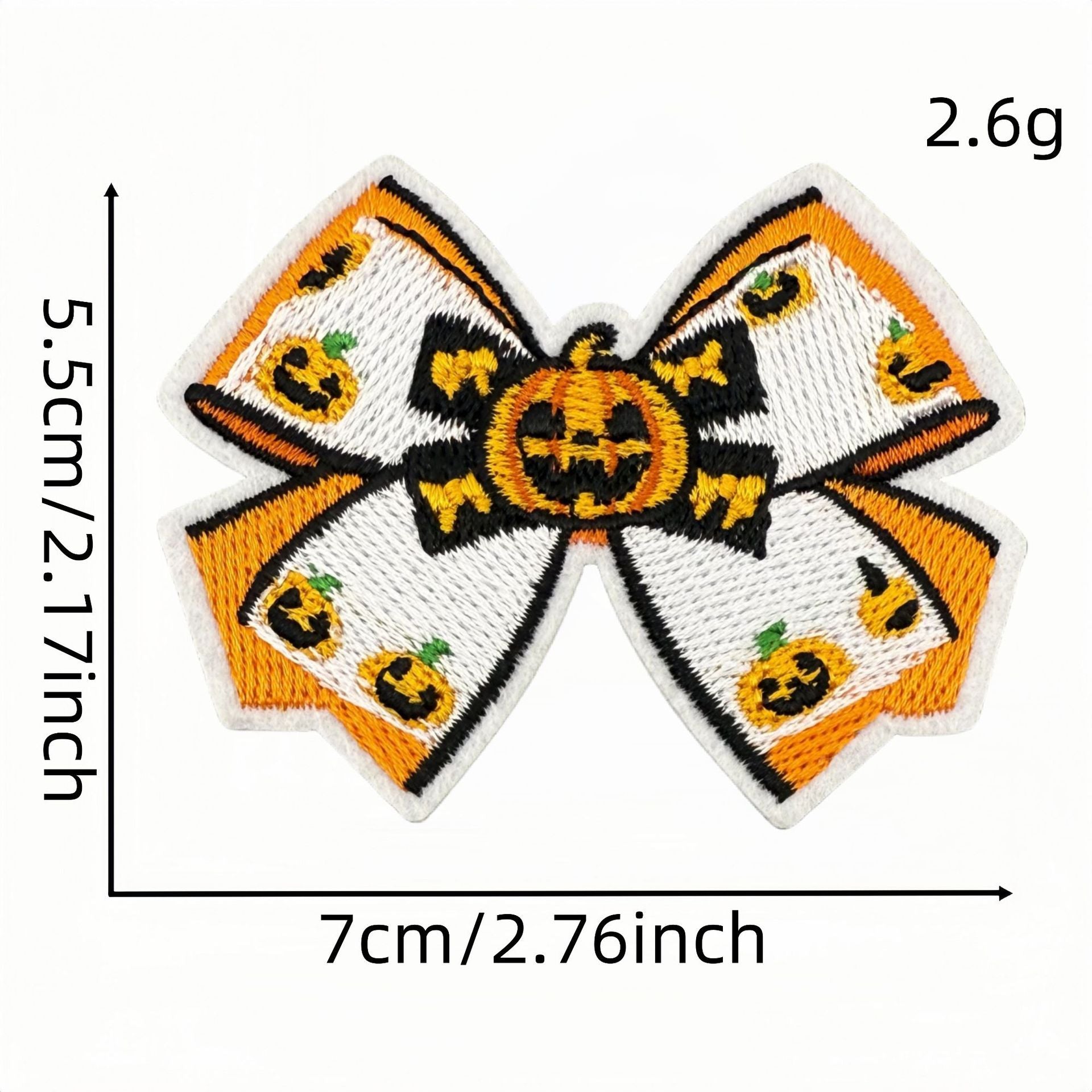 Wholesale Polyester Embroidered Bow Patch  Cartoon Design Iron On Decorative Badge For Clothing And Everyday Use