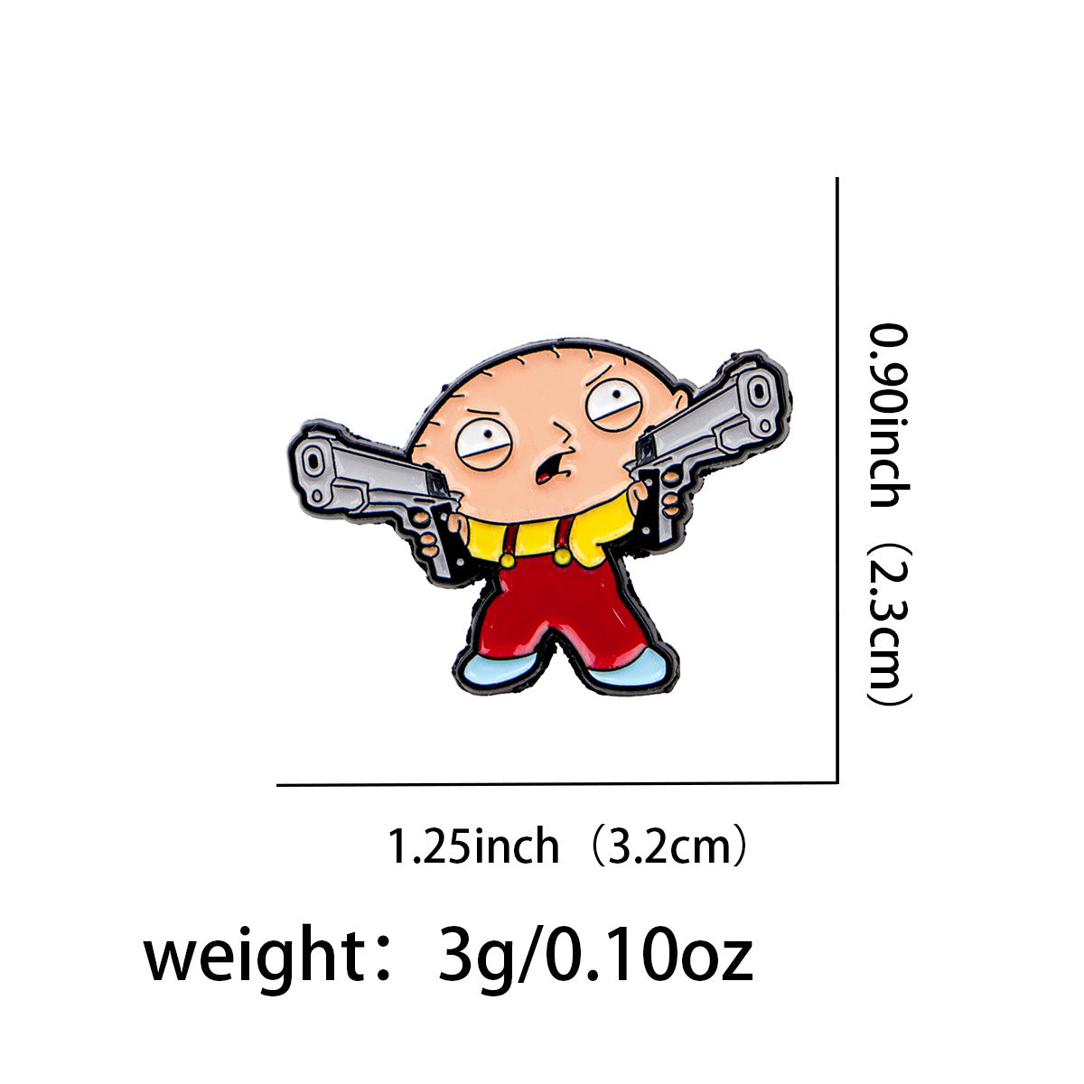 Wholesale Brooch cartoon metal badge accessories