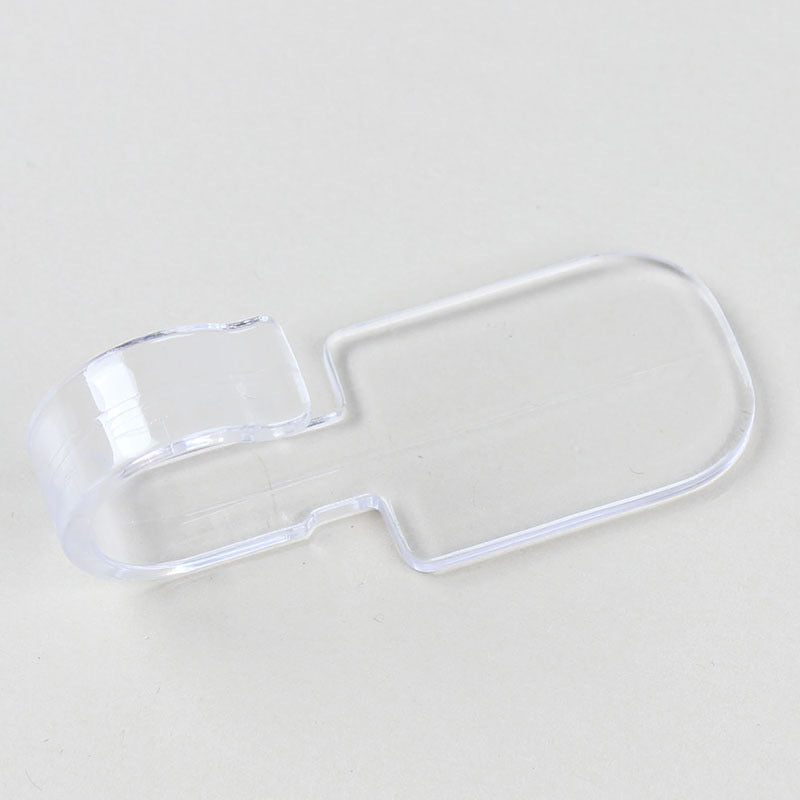 Wholesale 10pcs Acrylic Transparent Adhesive Door Hook No Drill Strong Sticky Hook Entryway Organizer Boutique Resale
