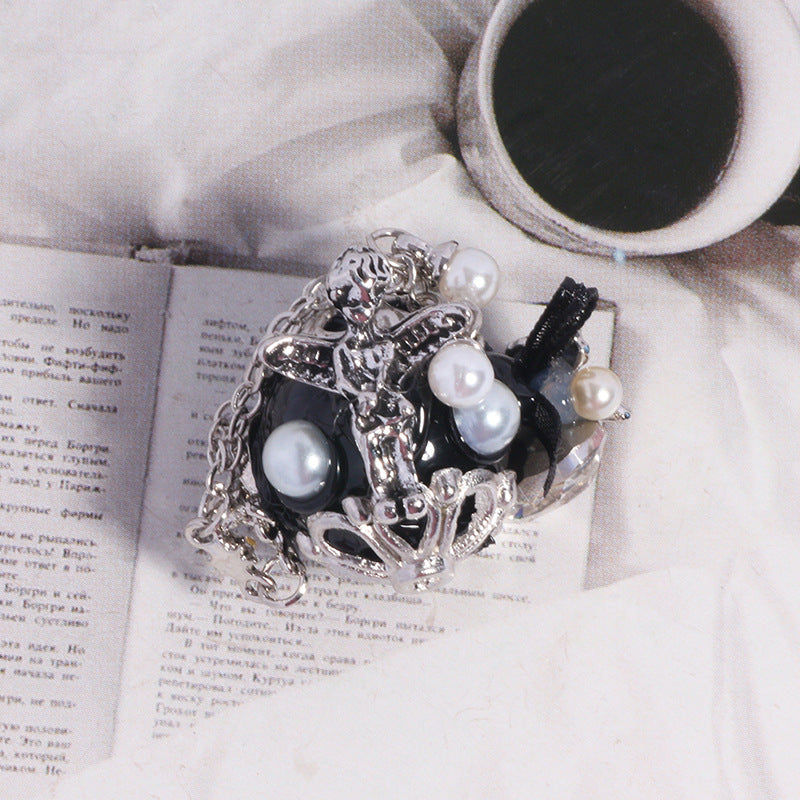 Wholesale 5pcs/pack Heavy Industry Creative Diamond Ball Loose Beads DIY