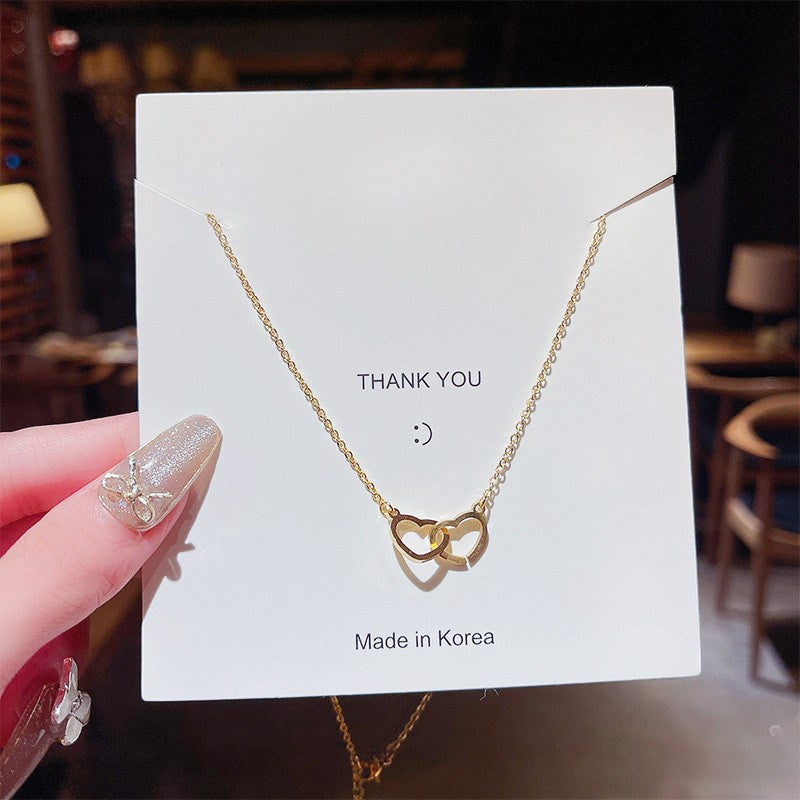 Wholesale Titanium Steel Necklace Women's All-match Sweet Chain Accessories