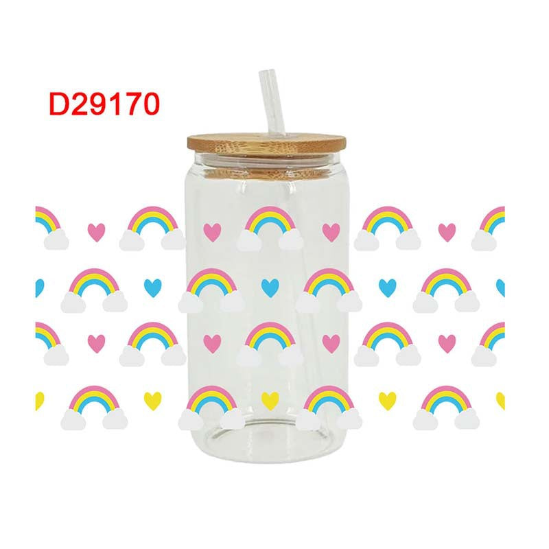 Wholesale UV Transfer Paste Glass Crystal Label Crystal Paste 16OZ UV DTF WRAPS