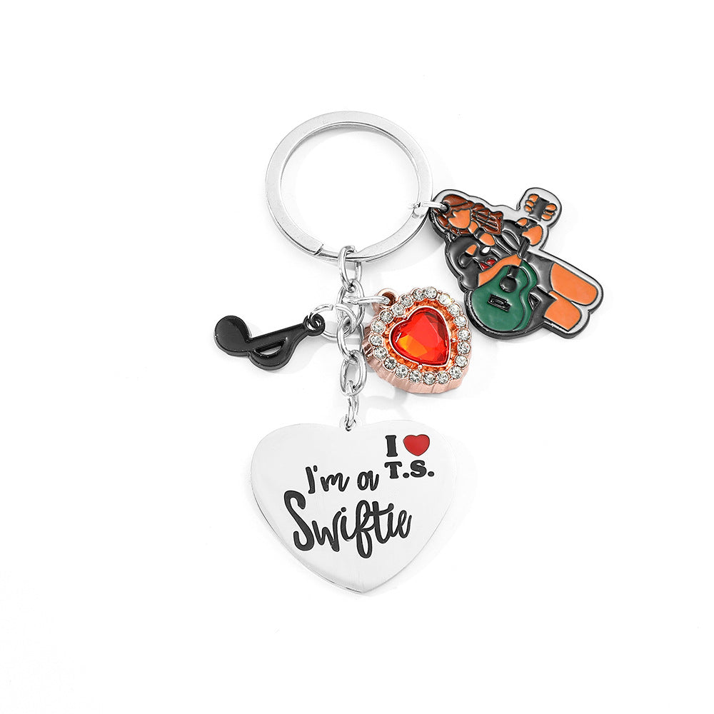 Wholesale Taylor Swift Metal Keychains
