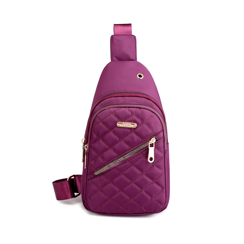 Wholesale Oxford Cloth Crossbody Bag Sports Chest Bag