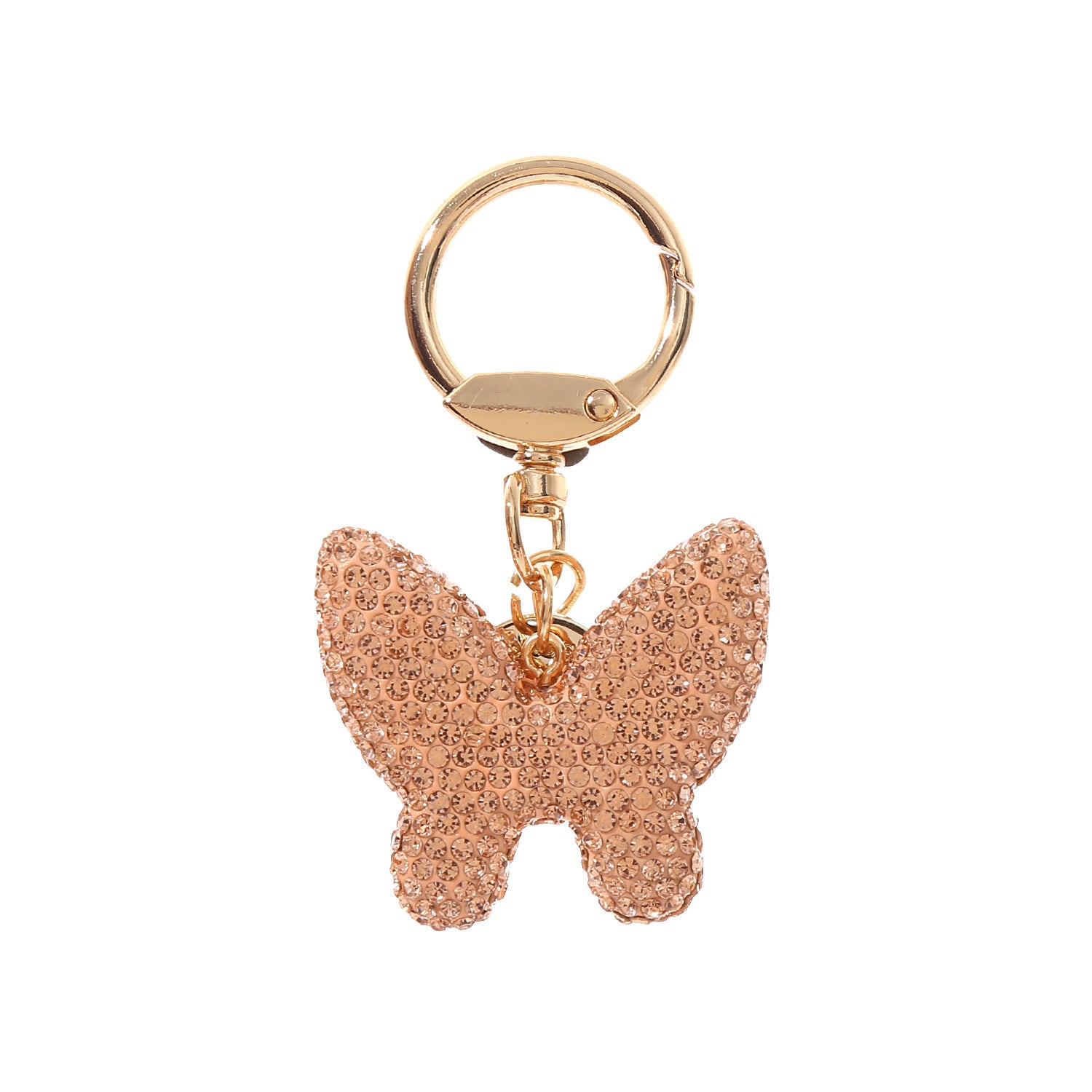 Wholesale Full Diamond Butterfly Keychains