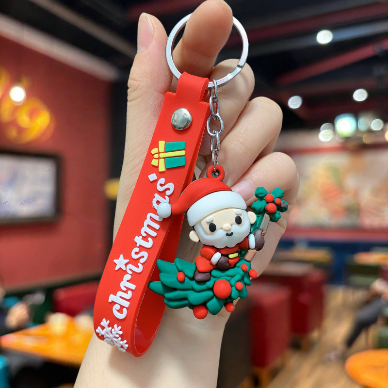 Wholesale Christmas keychain  gift pendant  Keychains