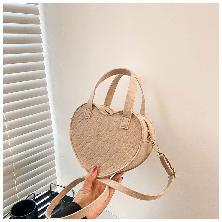 Wholesale Cotton Love Felt Bag